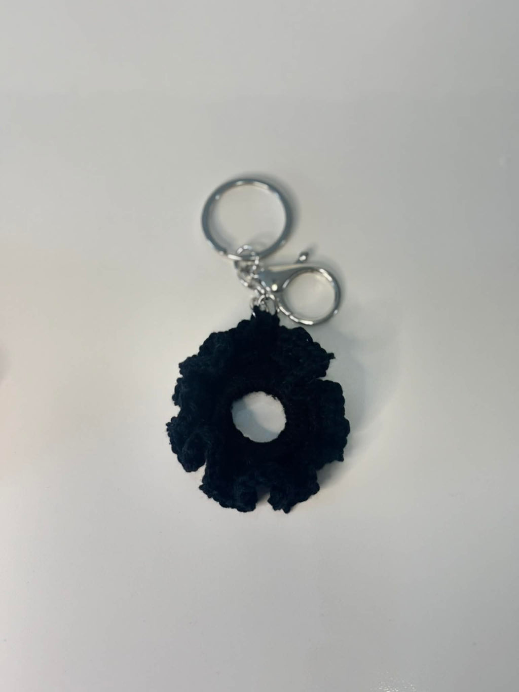 Porte-clé chouchou Noir