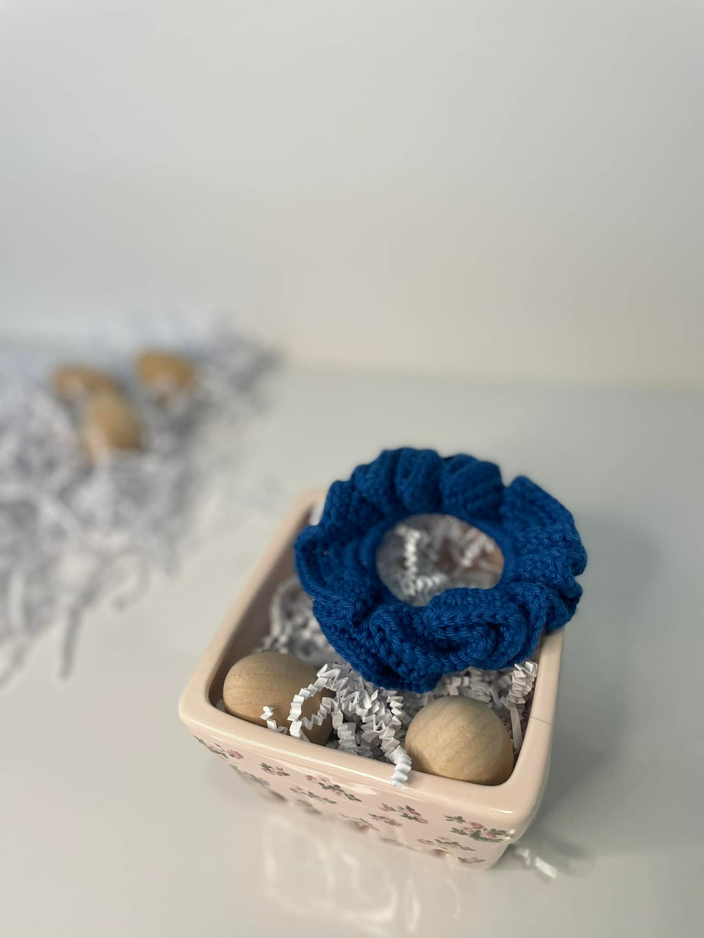 Moyen Chouchou Bleu Saillant