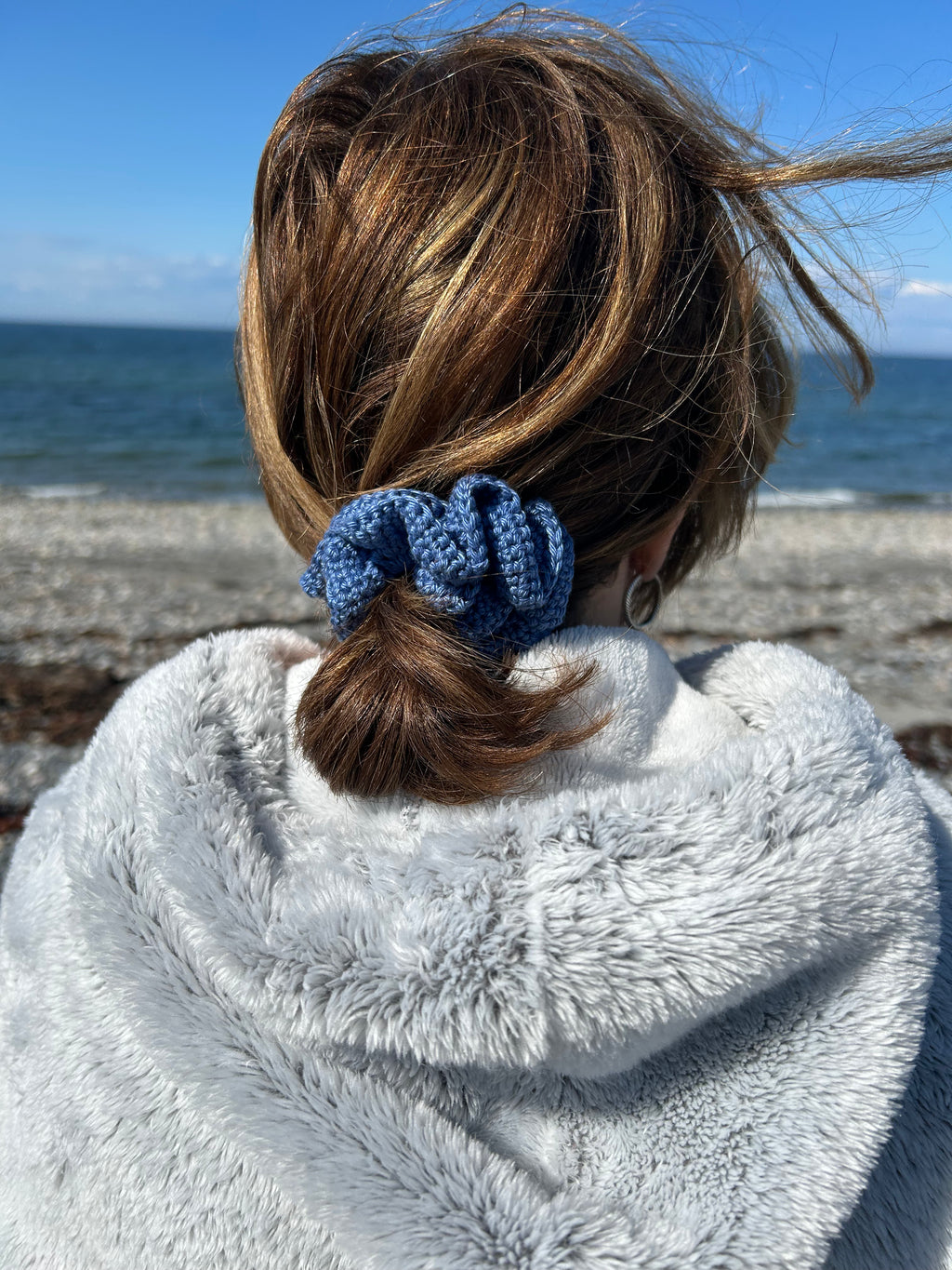 Moyen Chouchou Bleu Céleste