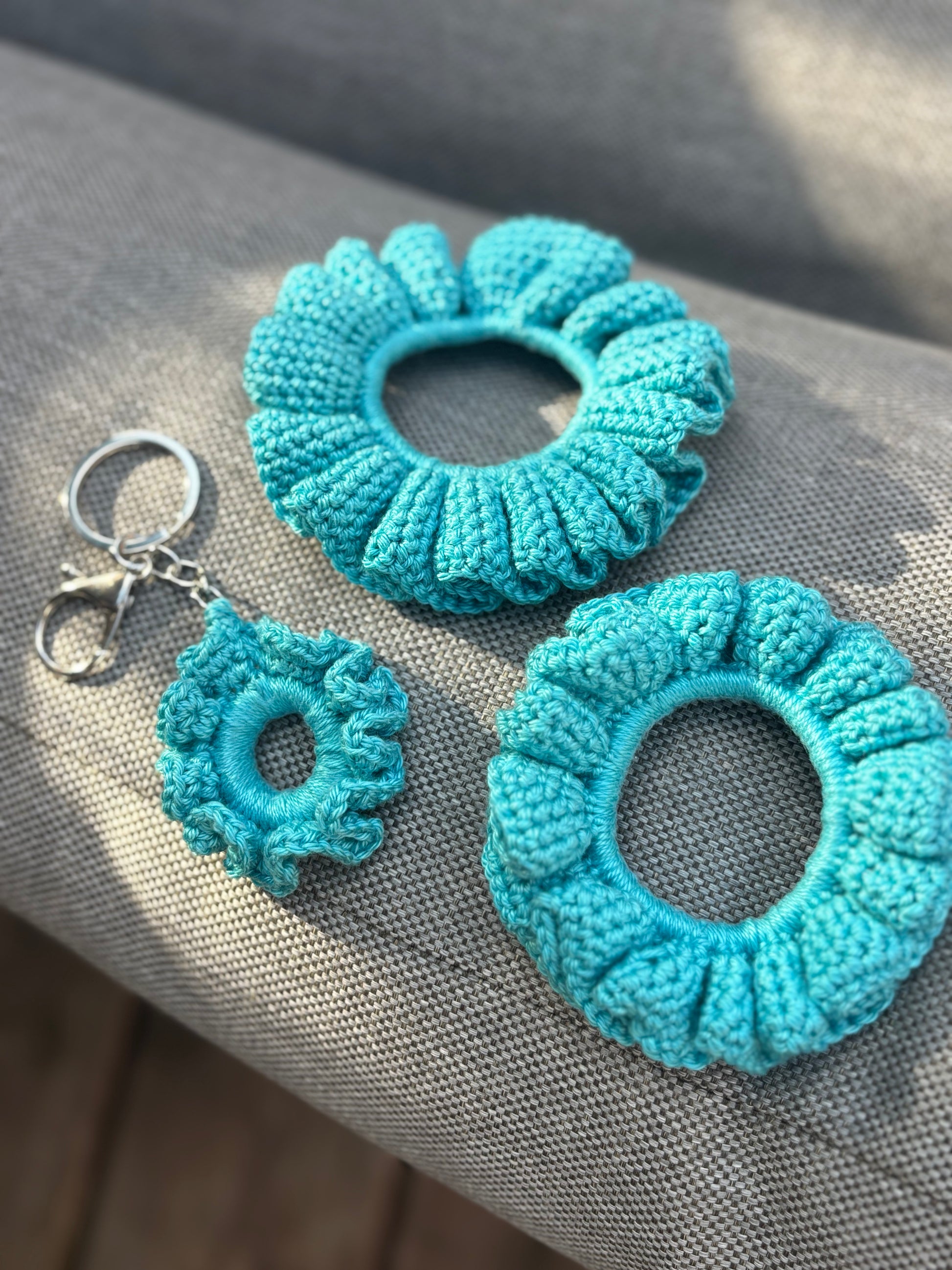 Grand Chouchou Turquoise