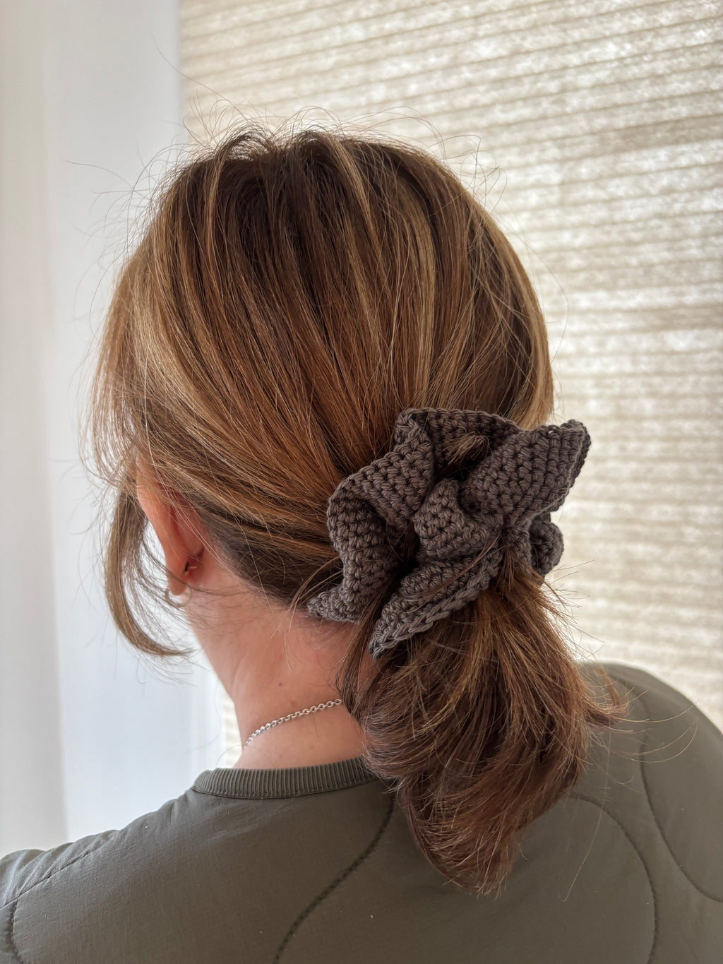 Moyen Chouchou Olive Foncé