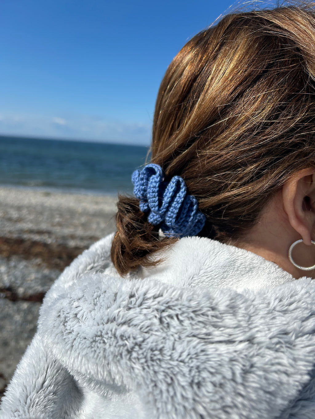 Grand Chouchou Bleu Céleste