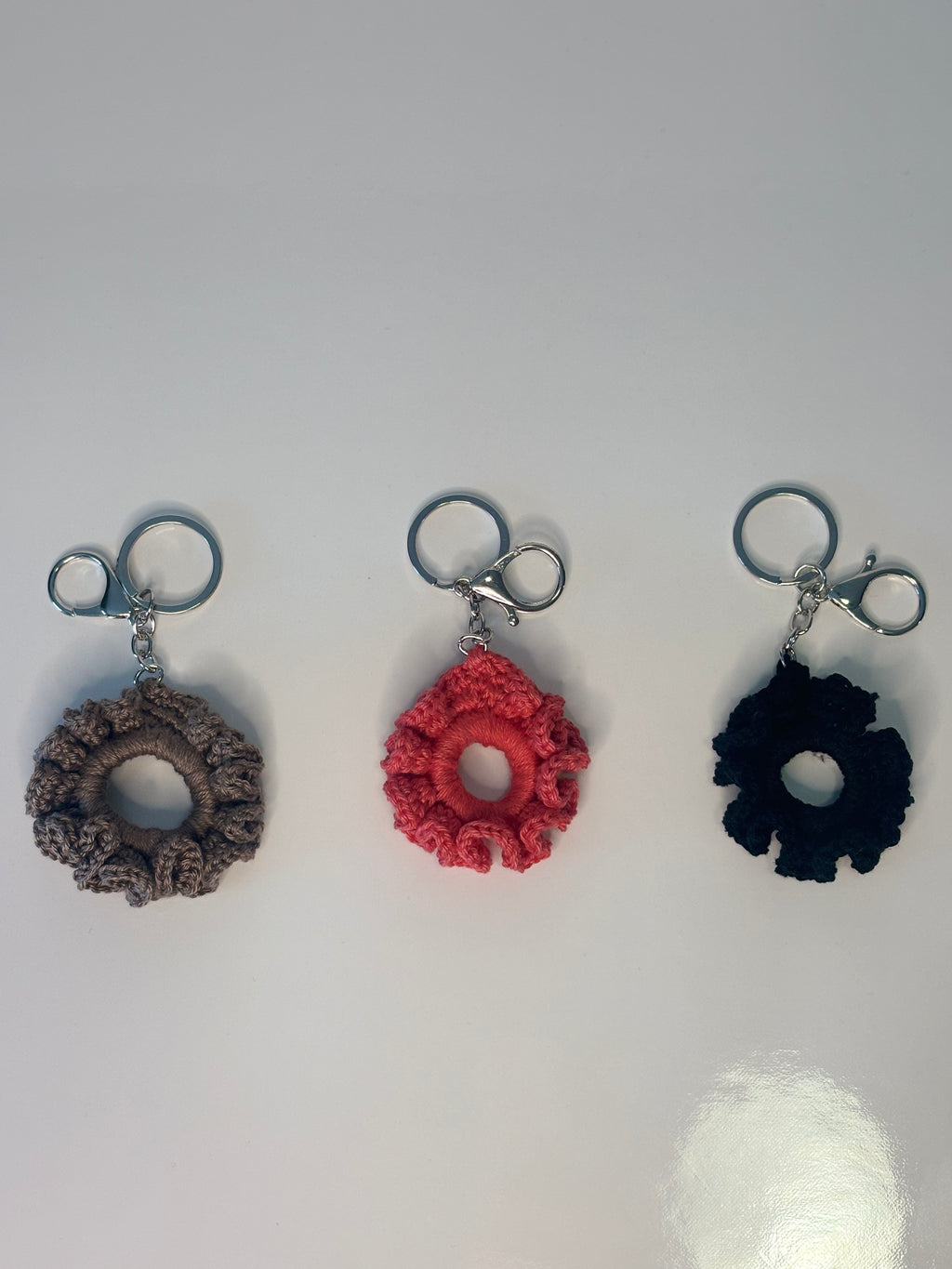 Porte-clé chouchou Noir