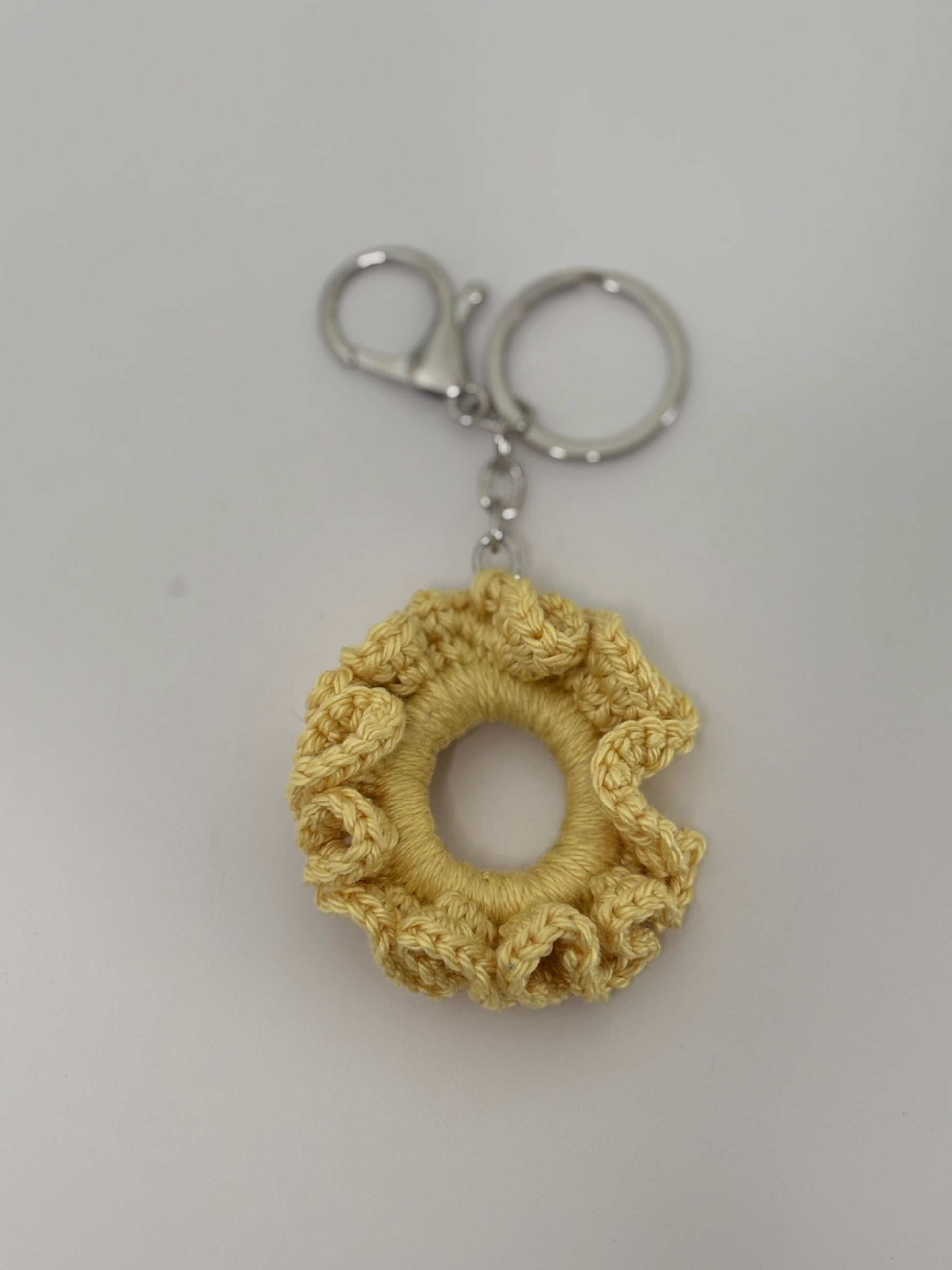 Porte-clé chouchou Jaune