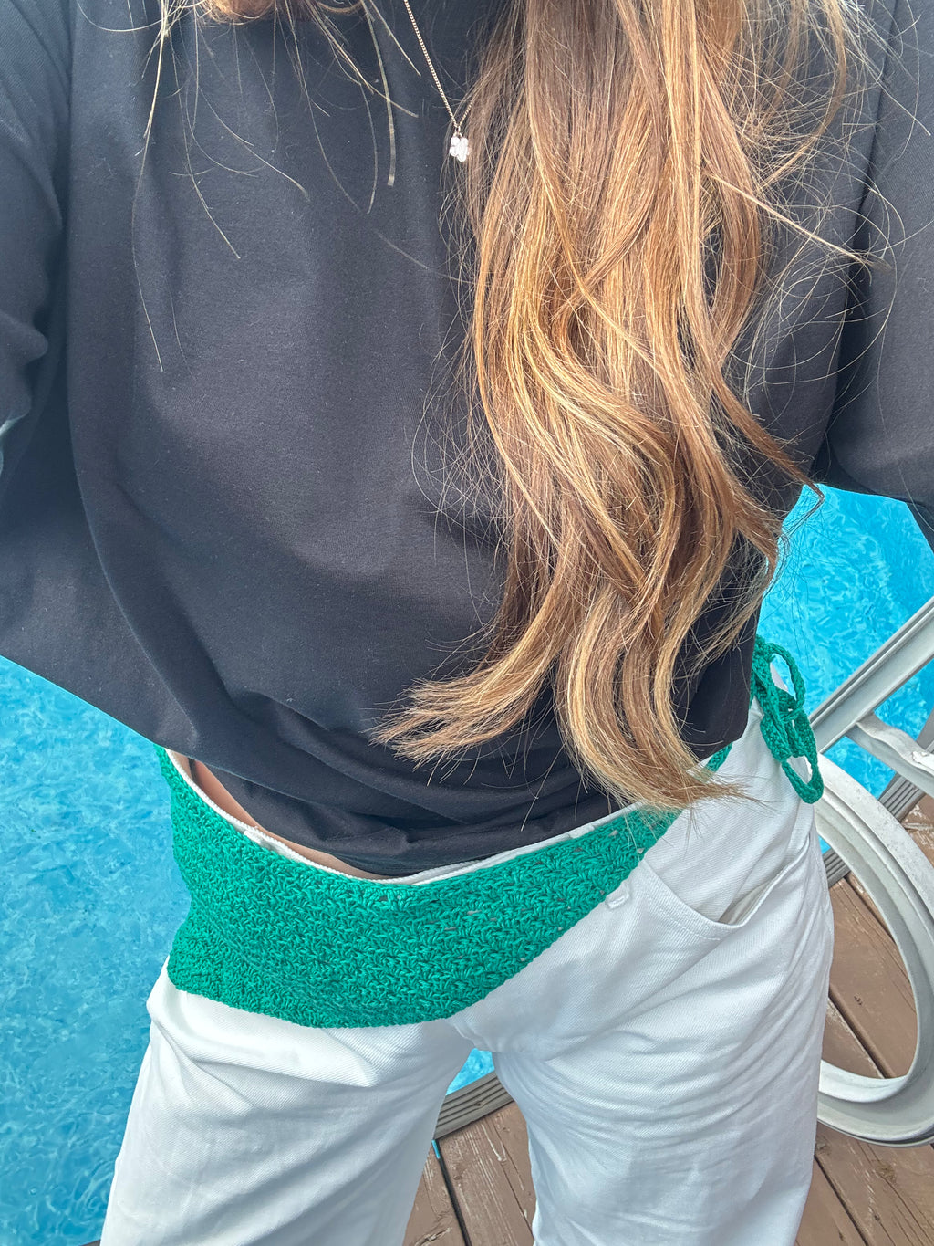 Bandana de taille vert