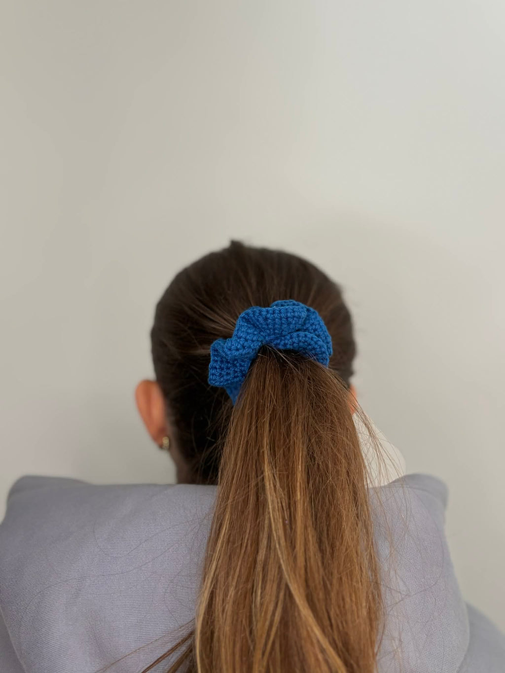 Moyen Chouchou Bleu Saillant